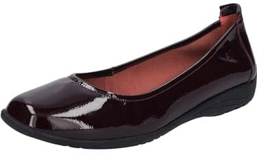 Josef Seibel Damen Klassische Ballerinas Fenja 01,Weite G (Normal),Sommerschuhe,Ballerina-Schuhe,Ballett-Schuhe,flach,Bordeaux,39 EU