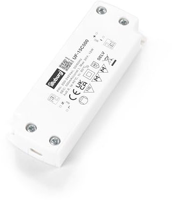 illuburg LED Trafo 500mA Konstantstrom 7,5W - 15W Flach LED Netzteil Treiber Transformator Vorschaltgerät Driver Power Supply