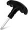 NQEUEPN Golf Wrench, Adjustable Golf Tool with Plastic Handle Stainless Steel Golf Driver Tool Golf Torque Wrench for Golf Club Driver Shaft Adapter Torque Tool (Black)