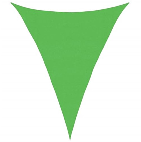 Voile d'ombrage en polyéthylène haute densité pour pelouse et jardin, vie extérieure, parasols et parasols, 160 g/m², vert clair, 3 x 4 x 4 m