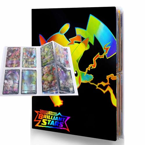 Trading Card Books,Trading Cards Scrapbook, Trading Card Album, Card Holder,30 Pages Can Hold 240 Cards YE2