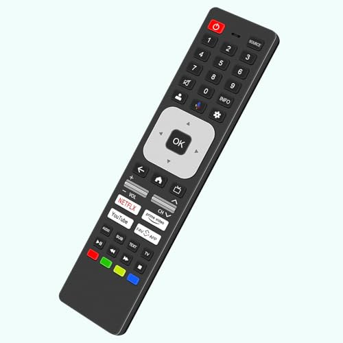 Télécommande vocale de Remplacement SHWRMC0147N SHW/RMC/0147N, fit for Sharp 4K Ultra HD LED Gccgle TV 50GP6465E 43GP6465E 55GL4060E 50GL4060E 55GP6765E 50GP6765E 43GP6765E