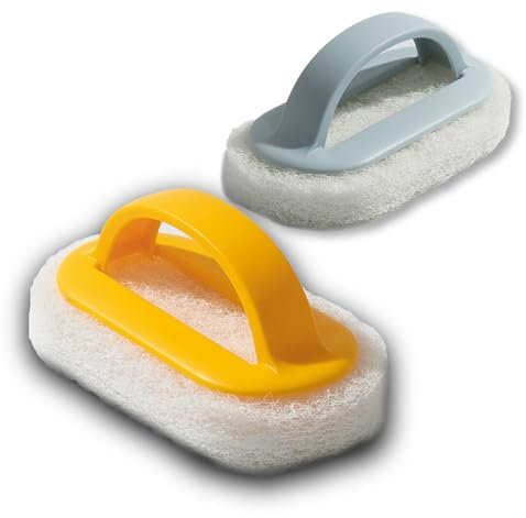 2 Pièces Brosse Éponge Ligne d'eau,Brosse Piscine Nettoyage, Brosses Plancher Mur Piscine,Brose Ligne d’Eau Piscines pour Nettoyer Piscines Spa Baignoires Murs