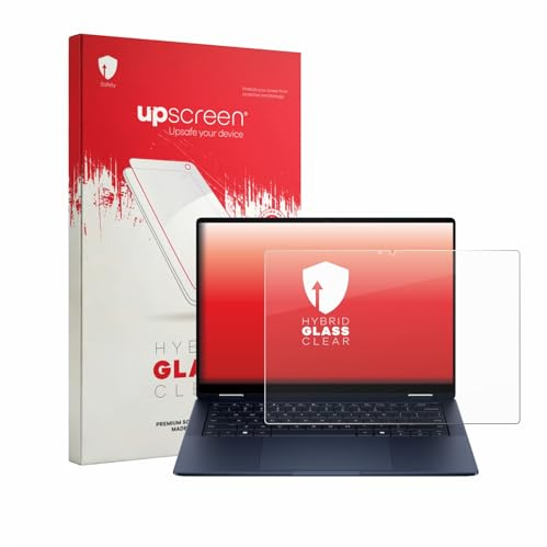 upscreen Schutzglas für HP EliteBook X Flip G2i 14 Schutzfolie Panzer Folie Glas [Extrem Kratzfest 9H, Anti-Fingerprint, Ultra-Transparent]