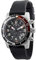 Zeno-Watch Herrenuhr - Airplane Diver Quartz Chronograph Numbers, Black/red - 6349Q-Chrono-a1-7