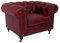Clubsessel Chesterfield Vintage Leder Royal Rouge Sessel Designsessel Ledersessel