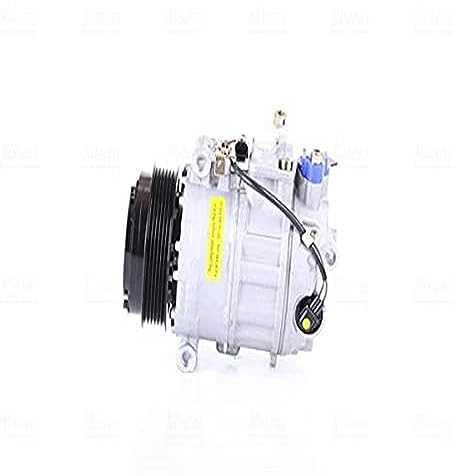 NISSENS A/C Kompressor für Klimaanlage Klimakompressor mit ID: 6SEU16C Kältemittel: R134a PAG 46 mit 115mm Riemenscheibe Rillen: 6 passend für MERCEDES-BENZ C-Klasse Limousine (W204) 890379