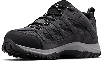 Columbia Crestwood Wanderschuhe für Herren, Schwarz (Shark x Columbia Grey), 41 EU