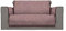 Komfort-Antigleiten-Sofa-Decke,2 Plätze, bordeaux