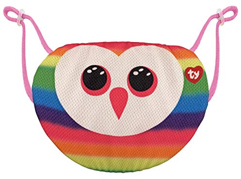 Ty UK LTD Owen Eule Beanie Boo Gesichtsmaske, mehrfarbig, einheitsgröße, 95705