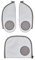 ergobag Reißverschluss-Set, selbstklebend, für Jugendliche, Unisex