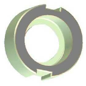 DII-Pass-Schraub-Einsatz 16A E27 grau PROTEC.CLASS PPSE16