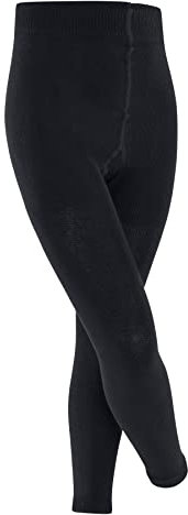 FALKE Family K LE coton unis 1 paire, Leggings Mixte enfant, Bleu (Dark Marine 6170) nouveau - écologique, 80-92