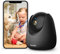 Tenda Überwachungskamera Innen CP3 V2.2, 360 Grad WLAN IP Kamera, 2-Wege-Audio, 1080P, Nachtsicht, Ton & Licht Alarm, Bewegungsverfolgung, Haustierkamera für Hund/Katze, Baby Kamera, Alexa, Schwarz