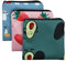 Perioden Tasche Mädchen,3 Stück Binden Tasche Mädchen mit Reißverschluss 13 * 13cm Tampon Damenbinden Tasche Mädchen Period Bag für Mädchen,Frauen,Damen (Erdbeere)