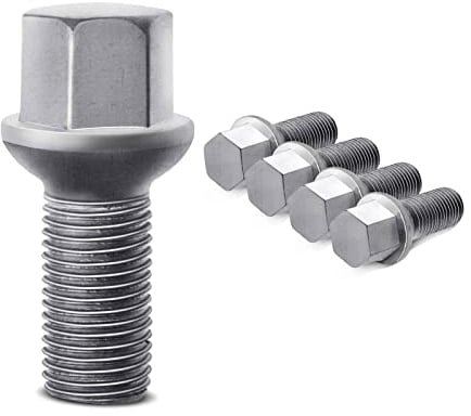 Frankberg 5 x Wheel Bolts Compatible with A,B,C,E,M,S,R,GL,GLA,GLK-Class CLA CLK CLS 1998-2019 0009904907