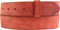 BELTINGER Wechselgürtel aus weichem Vollrindleder Used-Look ohne Schnalle 4 cm | Druckknopf-Gürtel für Damen Herren 40mm | Vintage-Look | Rot 85cm