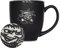 Rico Industries NCAA Morehead State Eagles Main 425 ml Lasergravur matt schwarz Keramik Bistro Tasse – für heiße oder kalte Getränke