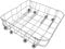 sparefixd Panier inférieur pour lave-vaisselle Beko DFC04210S uniquement