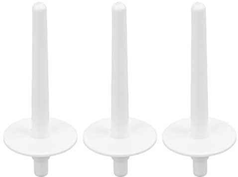 TOPINCN 3-teiliger Garnrollenstift, Zusätzlicher Garnrollenstift, Kompatibel mit -Nähmaschine, Haushaltsnähmaschine, Ersatz-Spulenrolle, Spulenhalter, Kunststoff-Spulenstift-Ersatz