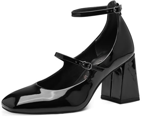 Tamaris Damen Pumps Blockabsatz