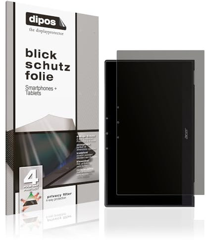 dipos I Protezione Vista Compatibile con Acer Chromebook Spin 314 Pellicola Prottetiva Privacy 4 Modi