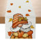 Tischläufer Herbst Tischdecke Herbst Herbstdeko Tisch Herbstdeko Kürbisse Ahornblätter Herbst Tischläufer Herbst Deko Tisch Herbst Dekoration 40x140 cm (02, 40 x 140 cm)