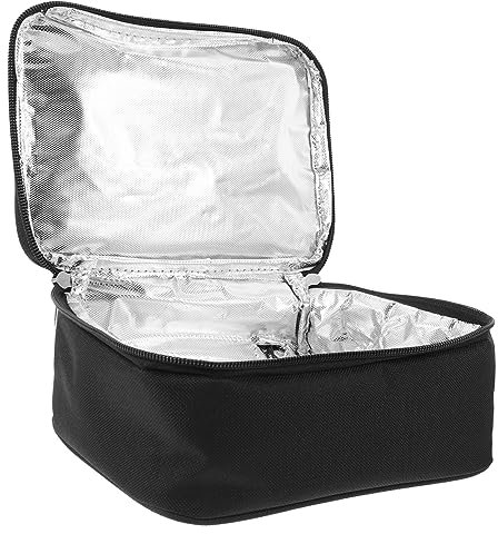SHOWERORO Elektrische Wärmetasche Für Lunchbox Bento-wärmetasche Mit Usb-anschluss Lunchtasche Tragbare Speisenwärmetasche Für Arbeitsplatz Picknick Oder Camping Große Öffnung Mit Reißversch
