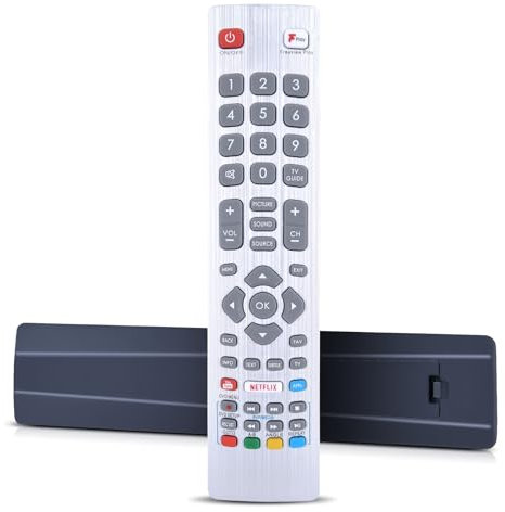 CLVIZCXOM DH-2086 Generic Remote Control Replacement for Sharp Aquos Smart TV with Netflix Youtube FPlay (No Setup Required)