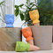 4 Pezzi Picchetti per Irrigazione in Terracotta – Sistema di Irrigazione Automatica per Piante, Picchetti per Piante da Interno ed Esterno, Irrigazione per Vacanze, Rilascio Lento di Acqua
