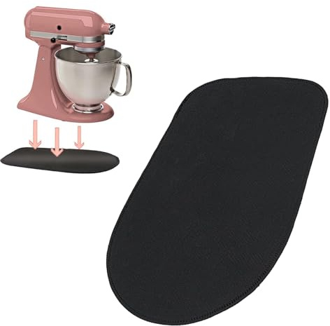 Mixer Mover for KitchenAid Mixer,Mixer Slider Mat for KitchenAid Stand Mixer,Kitchenaid Accessories for Stand Mixers,Kitchen Appliance Sliding Mats Compatible with 4.5-5 Qt Tilt-Head Stand Mixer