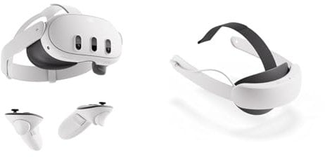 Meta Quest 3 512 GB Headset + Elite Strap & Battery