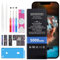 Elephantstory Battery for iPhone 13, 5000mAh High Capacity Battery 0 Cycle Lithium Polymer Replacement Battery with Repair Kit and Manual