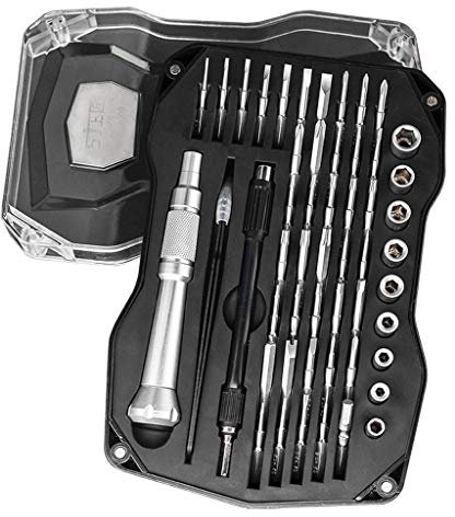 MQPALZKD Screwdriver Set 52 in 1 Screwdriver Bits Precision Screw Driver Handle Hand Tools for Glasses Electronic Device