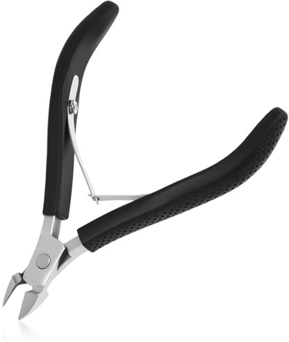 Ingrown Toenail Clippers Straight Blade Toe Nail Clippers Stainless Steel Toenail Clippers with Ultra Sharp Edge Ergonomic Grip Toe Nail Clippers for Thick Nails Professional Nail Cutters for Thick