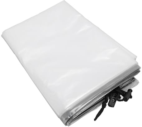NINESHE Cubierta de película de polietileno para plantas de invierno, cubierta transparente multiusos para plantas, bolsa de refugio de plantas de polietileno para arbustos, árboles jóvenes, limoneros