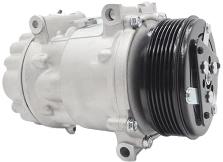Compresor de aire acondicionado automático SD6C12 compatible con PEUGEOT 308, 508, 5008, 407 y CITROEN DS4 DS5 9671451180, 9671451380, 9684139980, 6453ZE, 6453ZS y 6453ZF