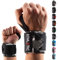 ATHLETIC AESTHETICS Handgelenk Bandagen Fitness - Wrist Wrap (45 cm im Paar) Handgelenkbandage für Krafttraining, Fitness, Bodybuilding, Crossfit - Handgelenkstütze mit Übungsguide als PDF