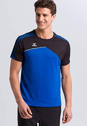 ERIMA Herren T-shirt Premium One 2.0 T-Shirt, new royal/schwarz/weiß, S, 1081801