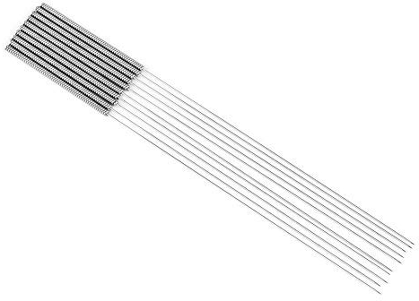 Mavis Laven 3D Printer Nozzle Cleaning Needle, 3D Extruder Nozzle Cleaners 0.4mm Nozzle Cleaning Tool for 3D Printer Accessory, 10Pcs
