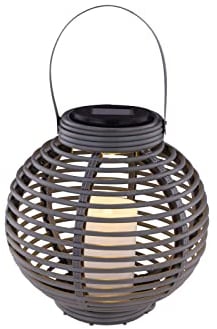 Globo Solarleuchte, Rattan, 0,06 W