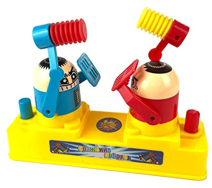 EACHHAHA Fighting Robots boxing game Board Game for 2 Palyers,whack-a-mole game,Parent-Child Interactive Toys,Preschool Kids Games for Boys & Girls 4 5 6 7 8 Year Olds