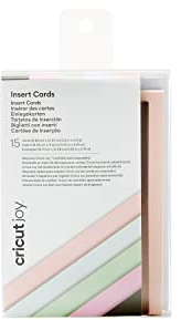 Cricut Joy Insert Cards | Macarons | 8,9 cm x 12,5 cm (3,5 x 4,9) | 15-Pack | Zur Verwendung mit Cricut Freude