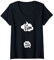 Femme Humour Enceinte - Future Maman - Grossesse T-Shirt avec Col en V