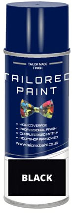 Tailored Paint Heat Resistant Brake Caliper Paint For Car & Motorcycle (Shiny Finish, Black)