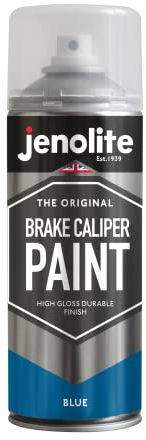 JENOLITE- Bremssattellack Blau. Bremssattelfarbe. Hitzefester Thermolack für Bremsklötze am Auto bis 300°C. Inhalt: 400ml