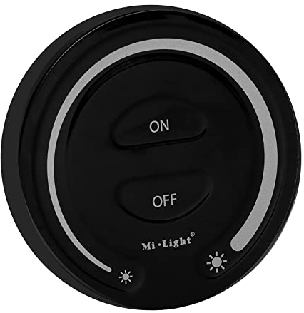 LIGHTEU®, Miboxer 2,4 GHz Touch Dimming Fernbedienung für einfarbige LED Leuchten, Helligkeit einstellbar, FUT087-B
