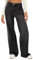 HDLTE Damen-Jeans mit weitem Bein, hohe Taille, Baggy-Jeans, lockere Boyfriends-Jeans, Denim-Hose, Y2K-Stil, Dunkel_Grau, S