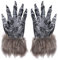 Lange Nägel Halloween Wolf Handschuhe Werwolf Kostüm Geschenk Fingernägel Paar Klauen Handschuhe Pfoten Handschuhe für Requisiten Cosplay Frauen