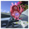 Peanutech Supporto per telefono da auto ricarica wireless, bloccaggio automatico con clip di sfiato girevole carino coniglio rosa per iPhone 14 13 12 10 9 8 Pro Xs Samsung e altri telefoni